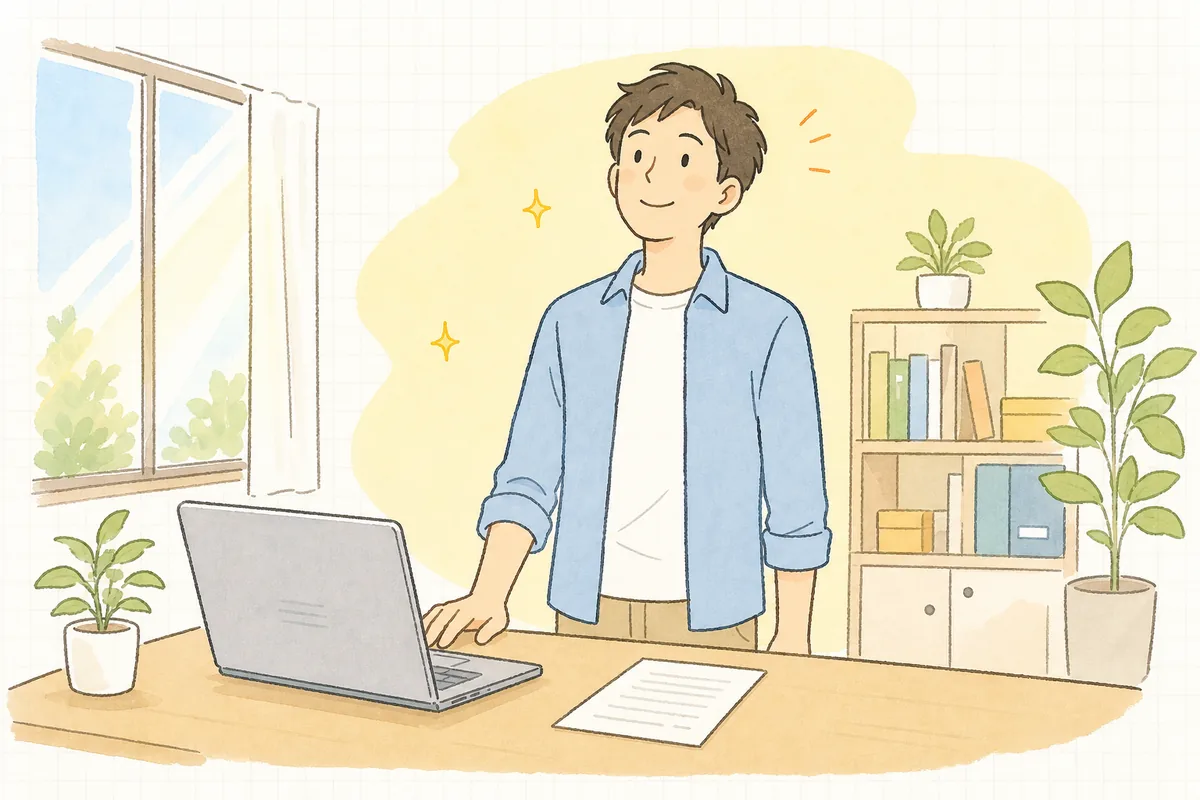 代役を整え直したテストを前に、これで壊れたら気づけると分かって肩の力が抜けた開発者
