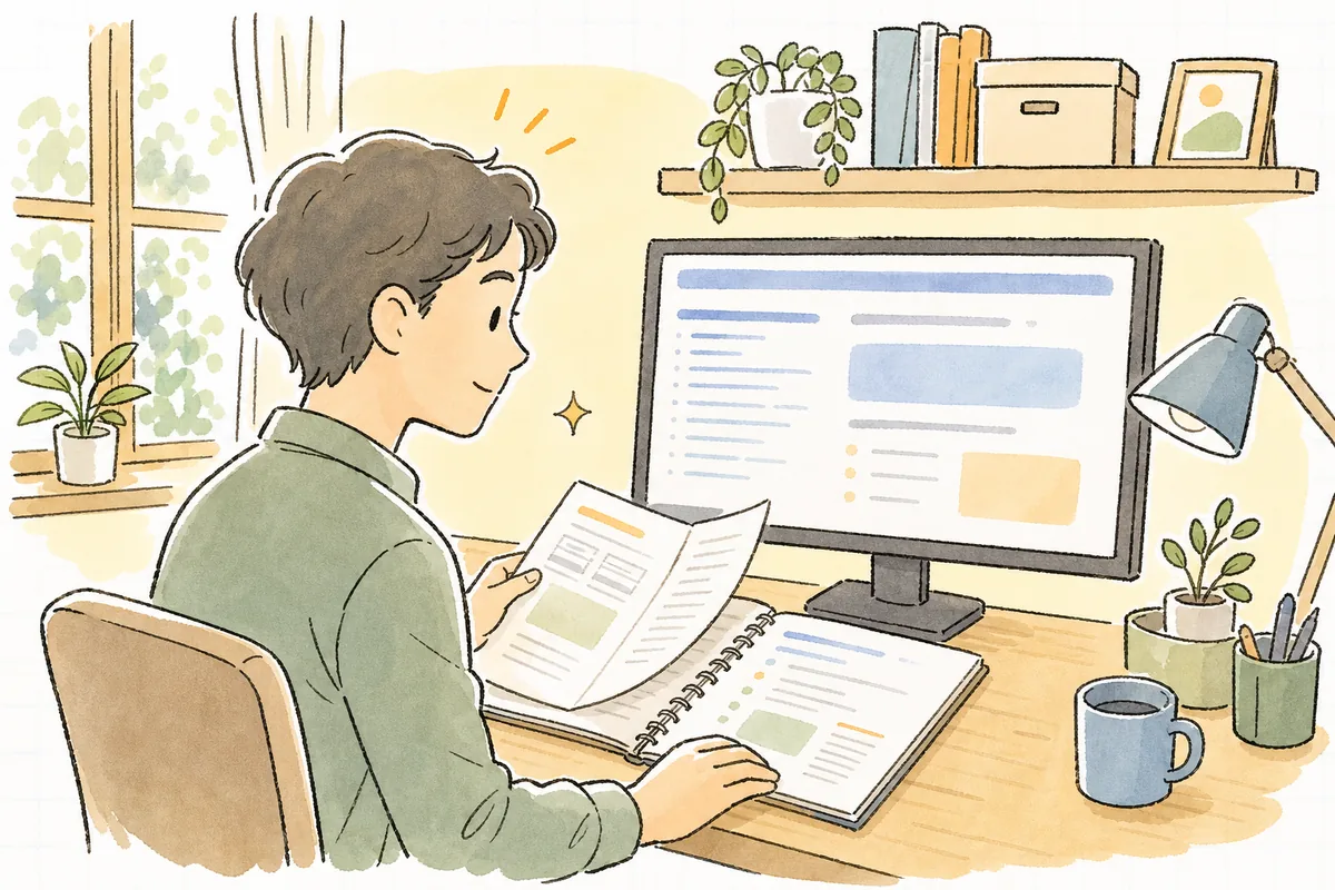 AIが教えてくれた書き方を鵜呑みにせず、公式のリリースノートを開いて「今もこの書き方でいいのか」を確かめている開発者