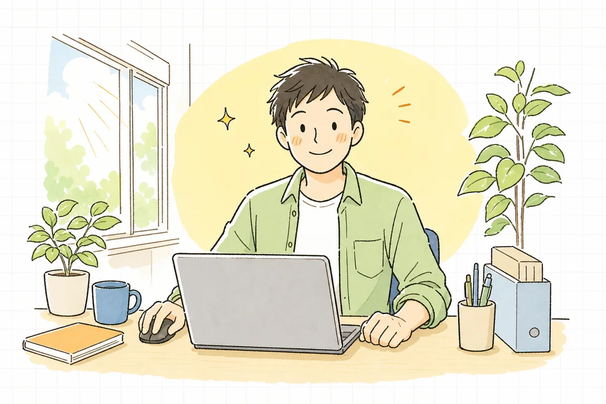 テストの中身まで確かめて、カバレッジの数字を根拠を持って信じられるようになり、落ち着いた表情の開発者